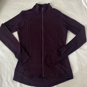 Nova Sport Active Zip Up (Plum) - Medium
